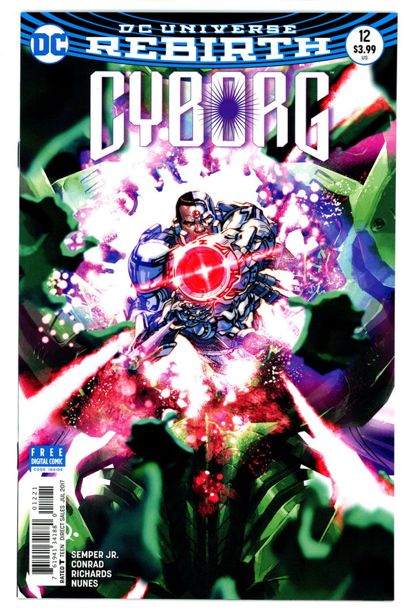 Cyborg Vol 2 12 High Grade (2017)