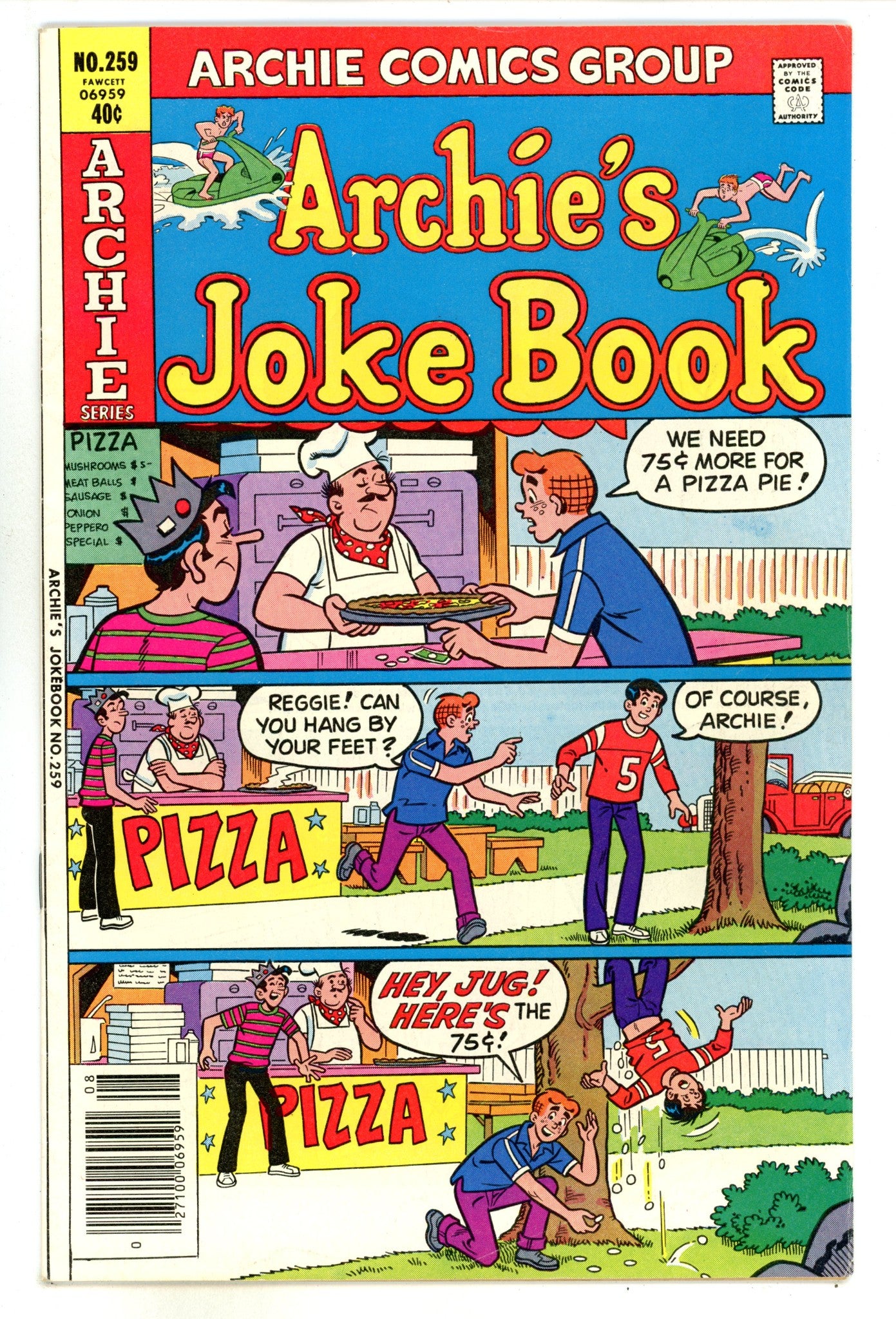 Archie's Joke Book Magazine 259 Mid Grade (1979) 