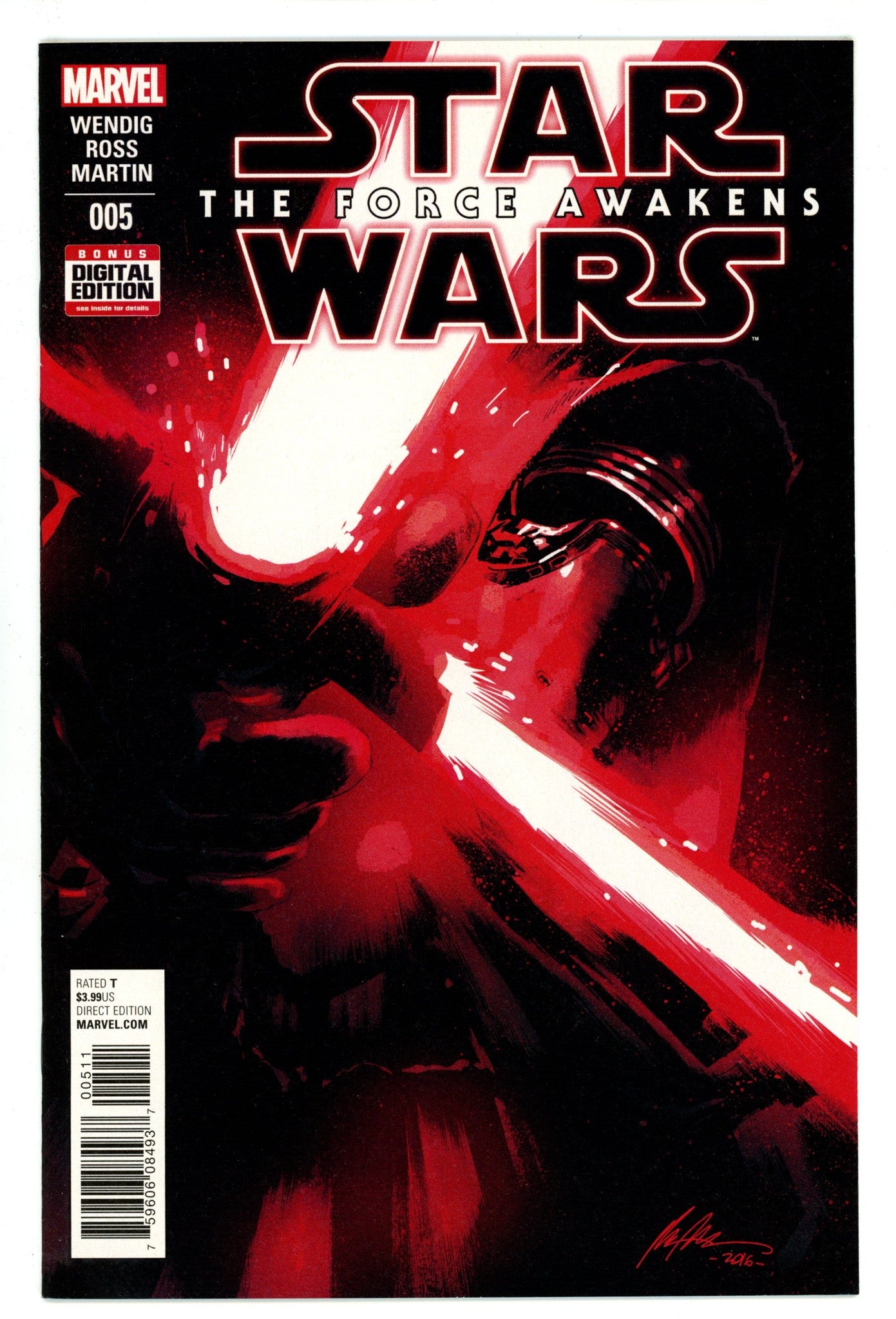 Star Wars: The Force Awakens Adaptation 5 High Grade (2016) 