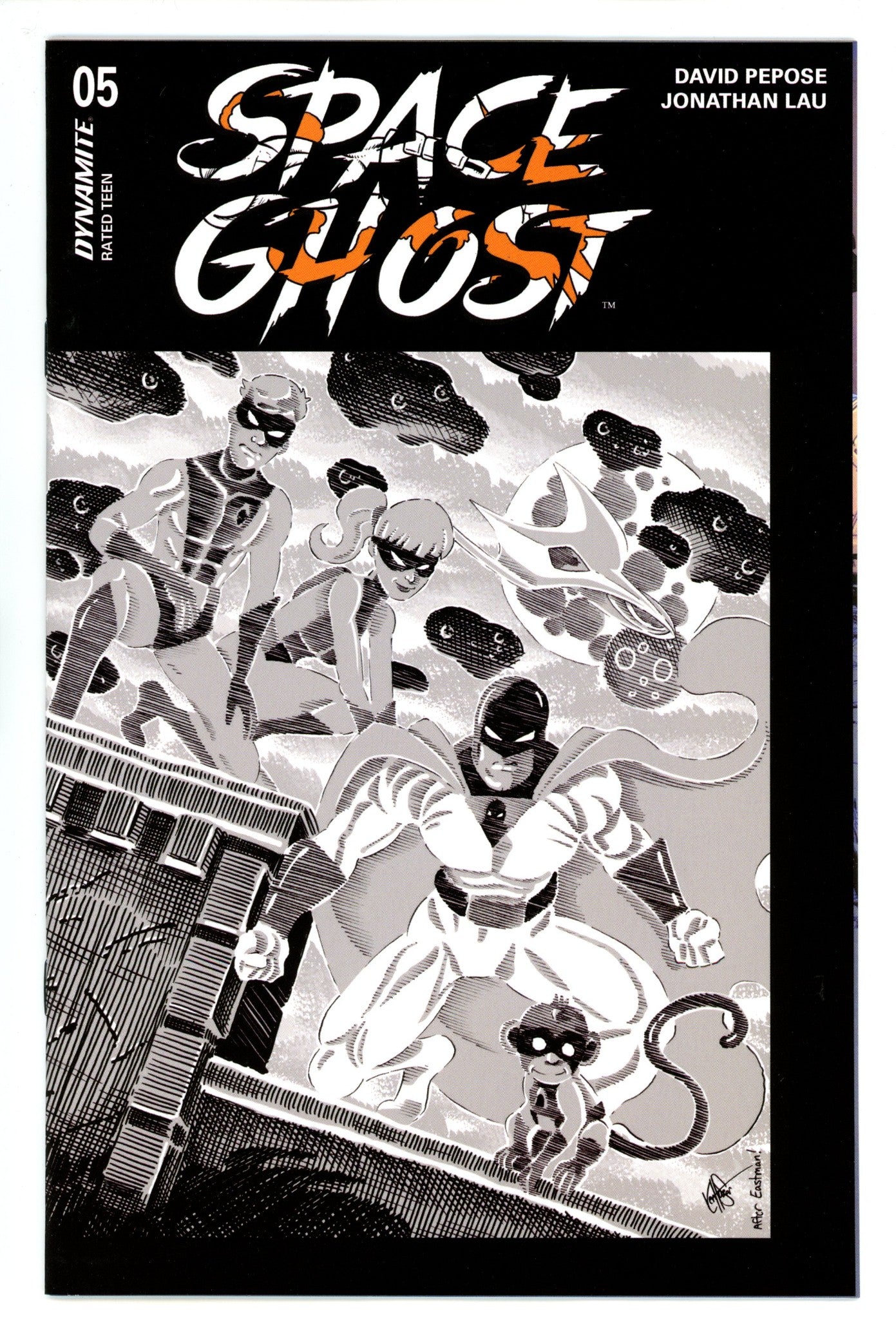 Space Ghost 5 Haeser B&W Incentive Variant (2024)