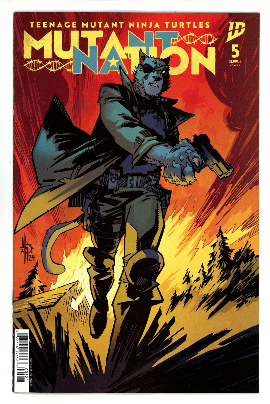 Teenage Mutant Ninja Turtles: Mutant Nation 5 Howard Variant (2025)
