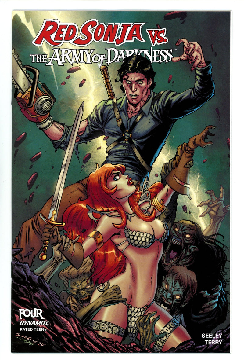 Red Sonja Vs The Army Of Darkness 4 Seeley Variant (2025)