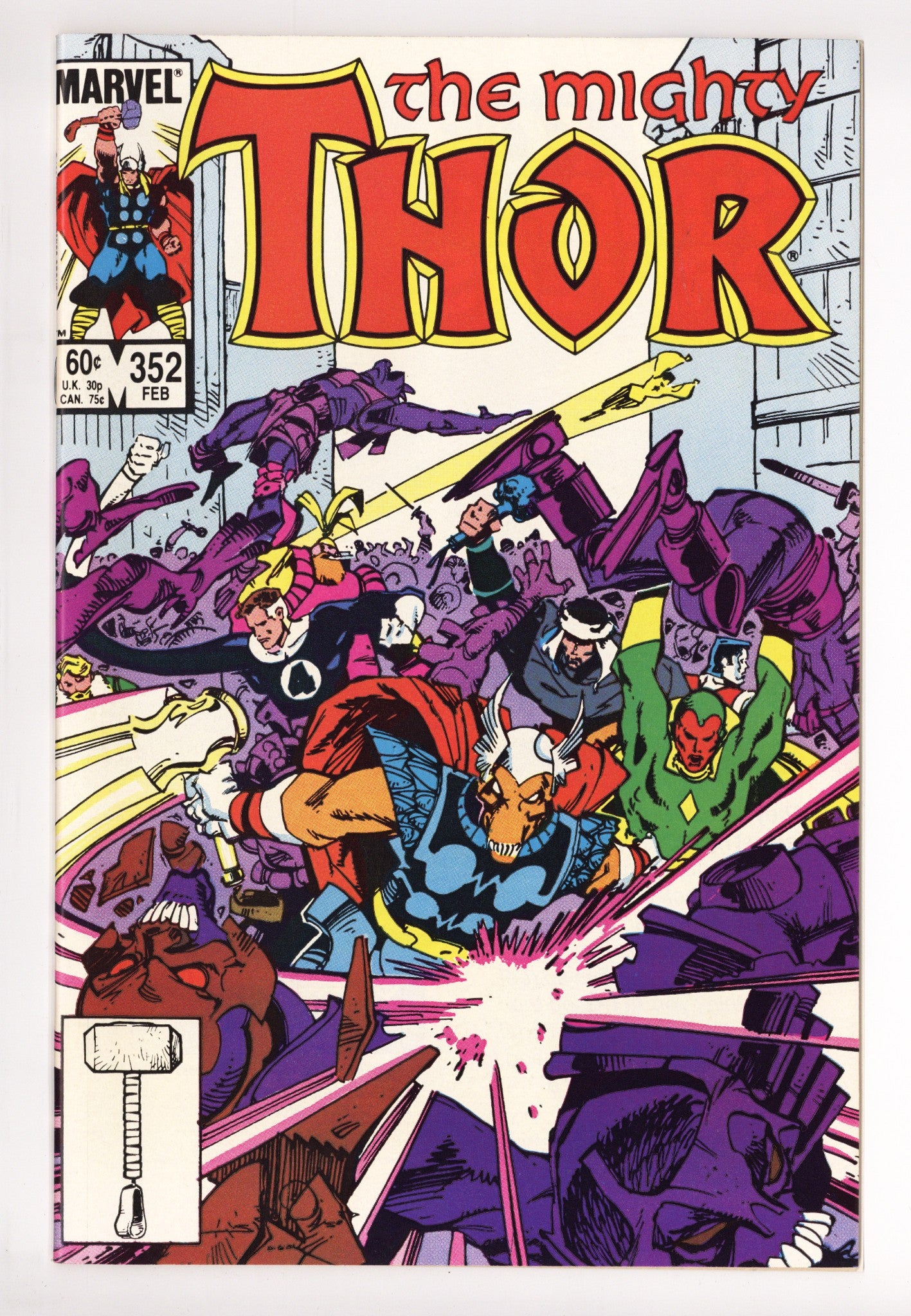 Thor Vol 1 352 High Grade (1985) 