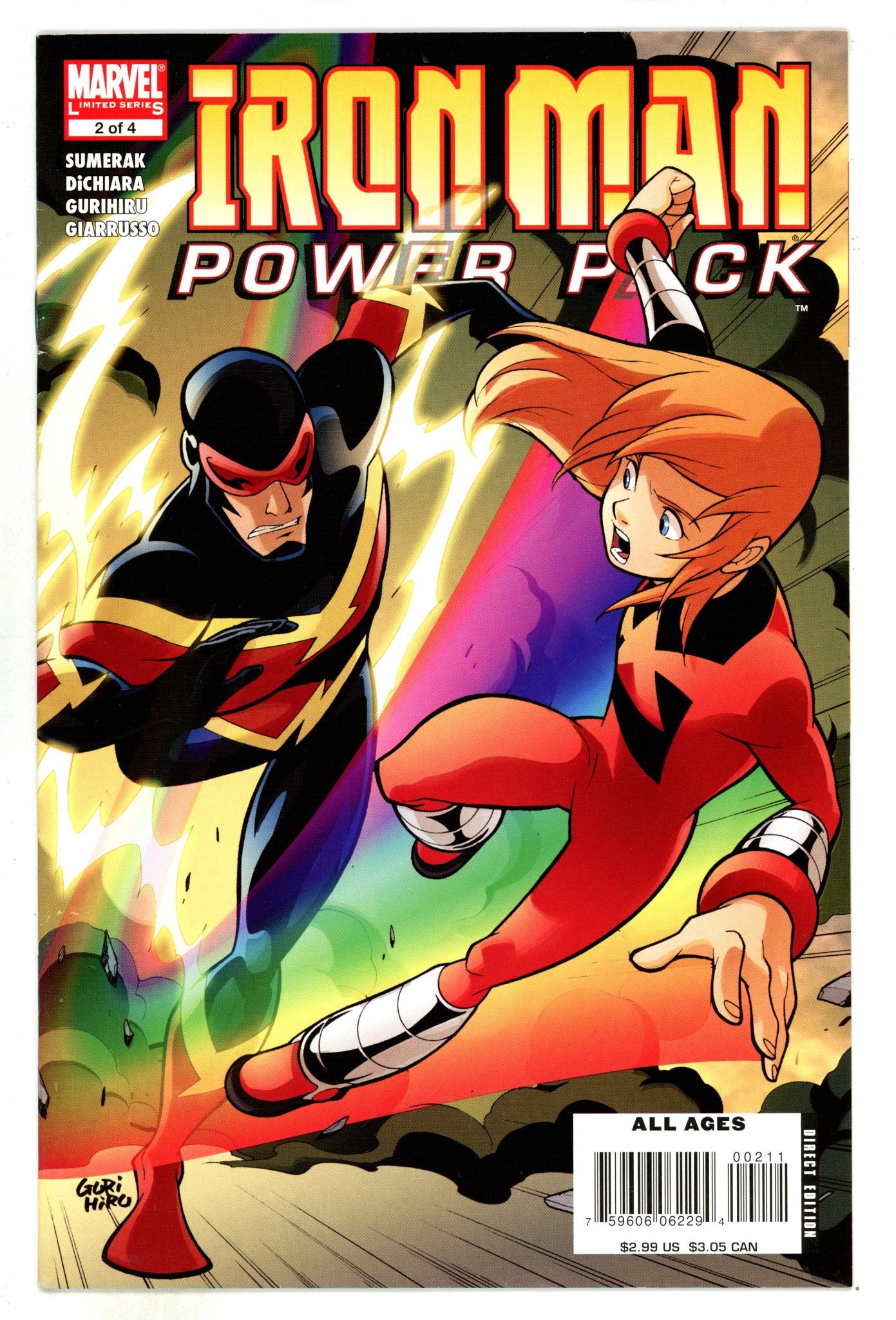 Iron Man and Power Pack 2 High Grade (2008) 