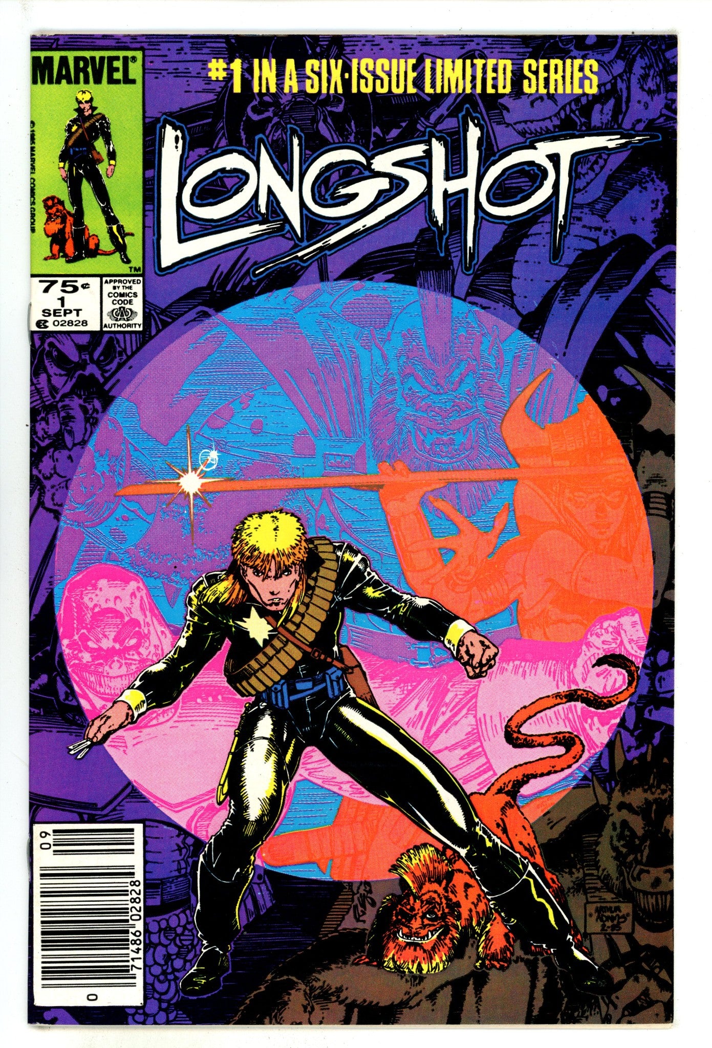 Longshot Vol 1 1 VF/NM (9.0) (1985) Newsstand 
