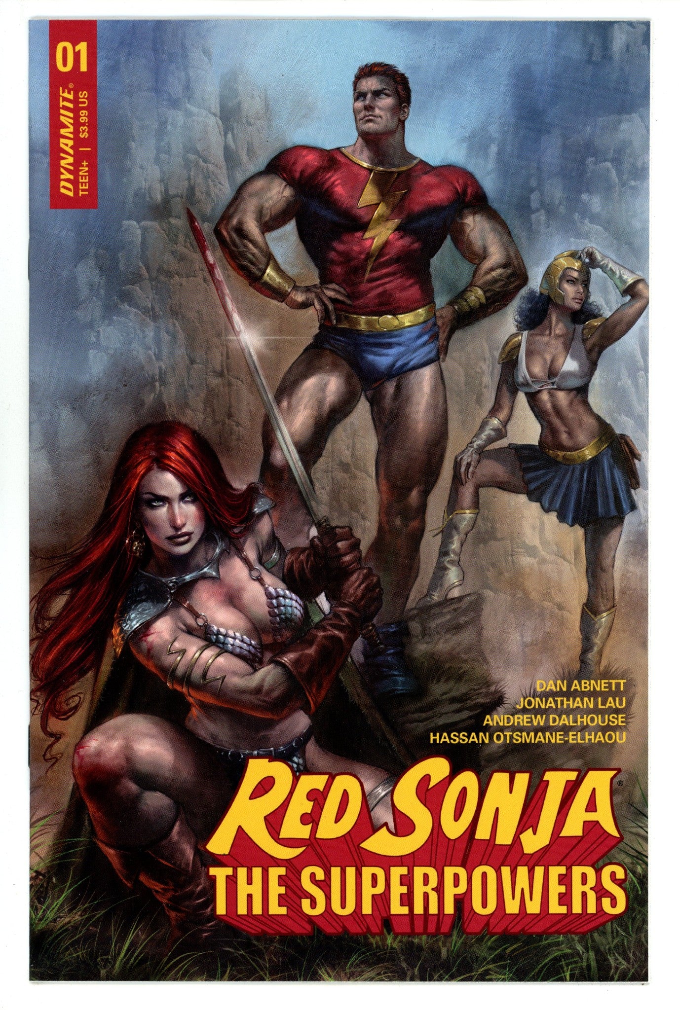 Red Sonja: The Superpowers 1 High Grade (2021) Parrillo Variant 