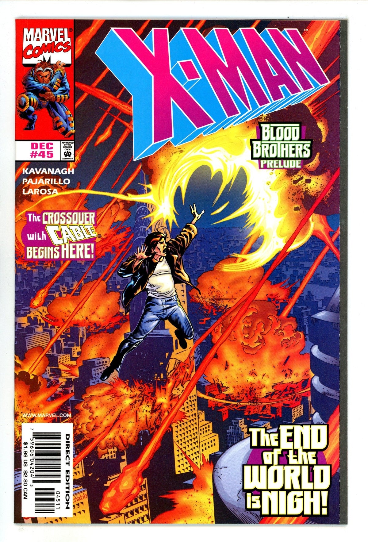 X-Man Vol 1 45  High Grade   (1998)