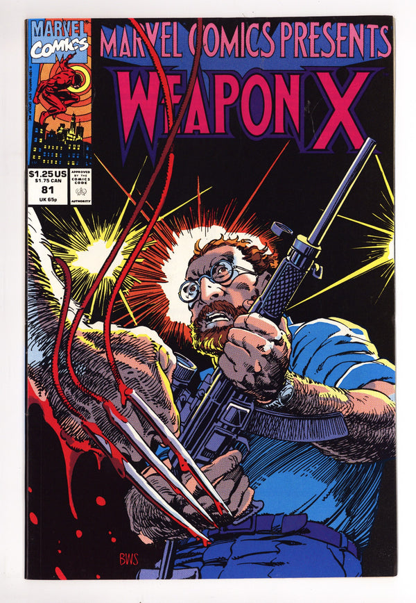 Marvel Comics Presents Vol 1 81 VF- (7.5) (1991)