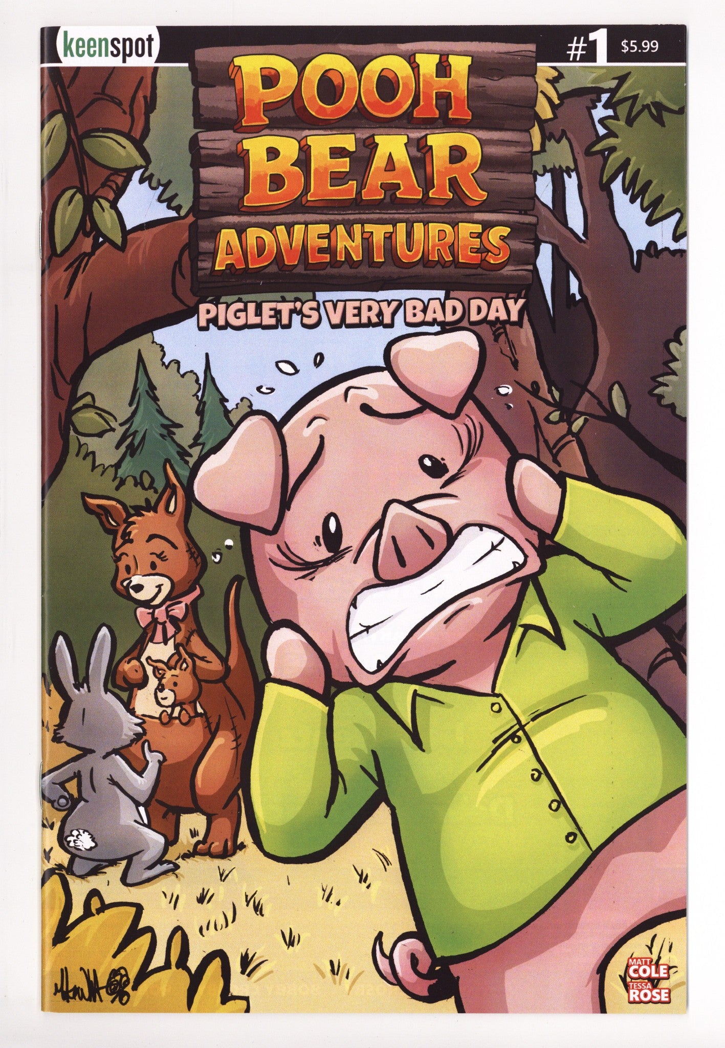 Pooh Bear Adventures Piglets Very Bad Day  1 Hammond  Variant   (2026)