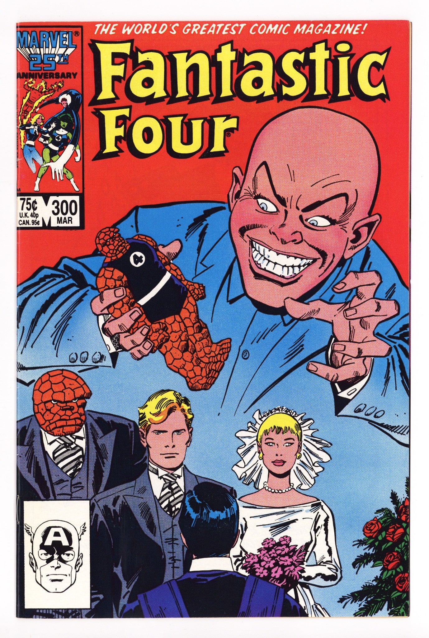 Fantastic Four Vol 1 300 Mid Grade (1987) 