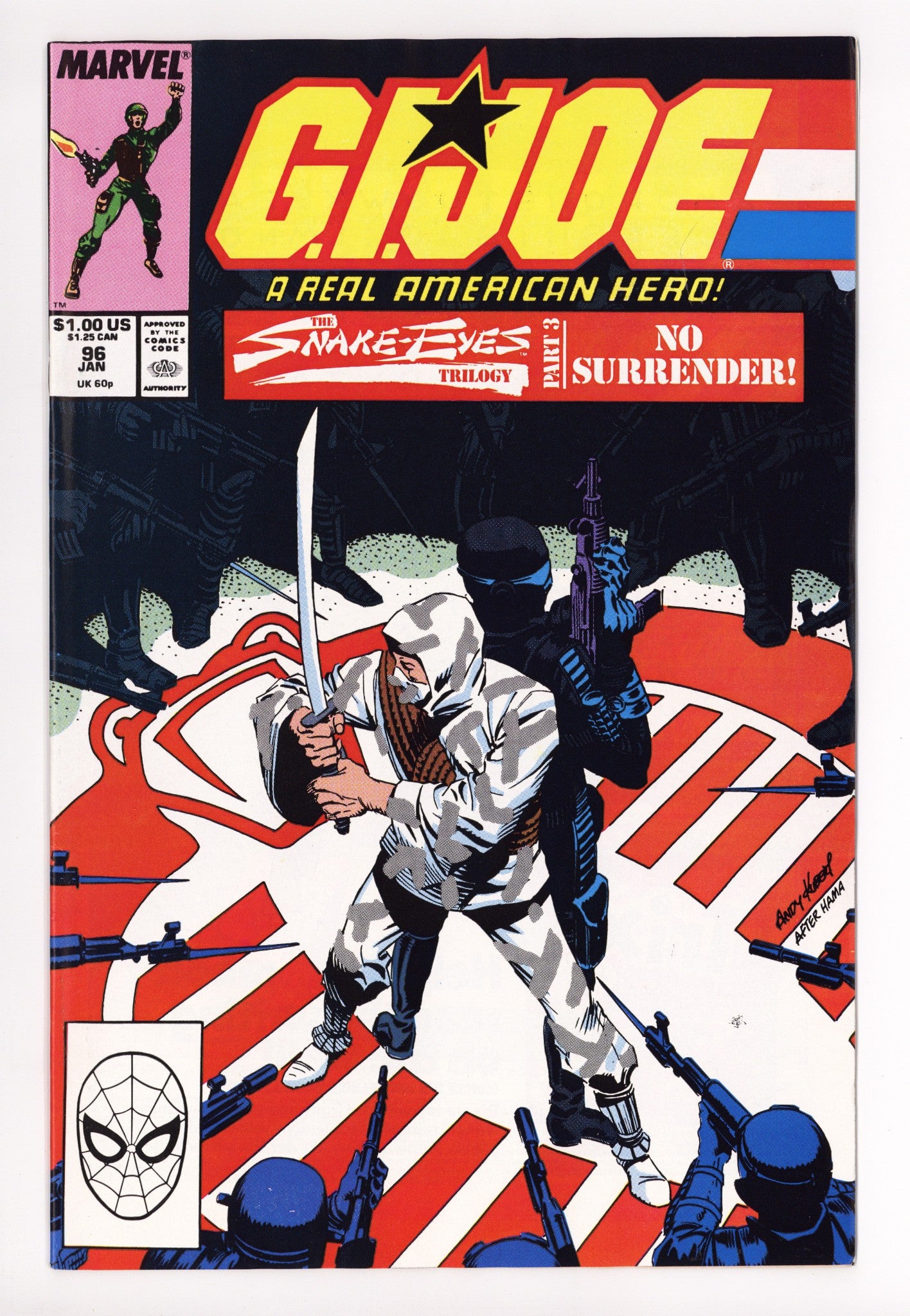 G.I. Joe, A Real American Hero 96 High Grade (1990) 