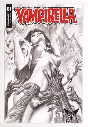 Vampirella Vol 6 1  VF/NM (9.0)   (2019) Ross Sketch   Incentive Variant