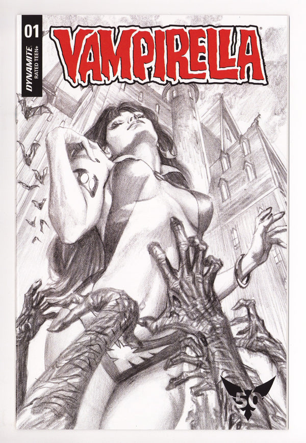 Vampirella Vol 6 1  VF/NM (9.0)   (2019) Ross Sketch   Incentive Variant