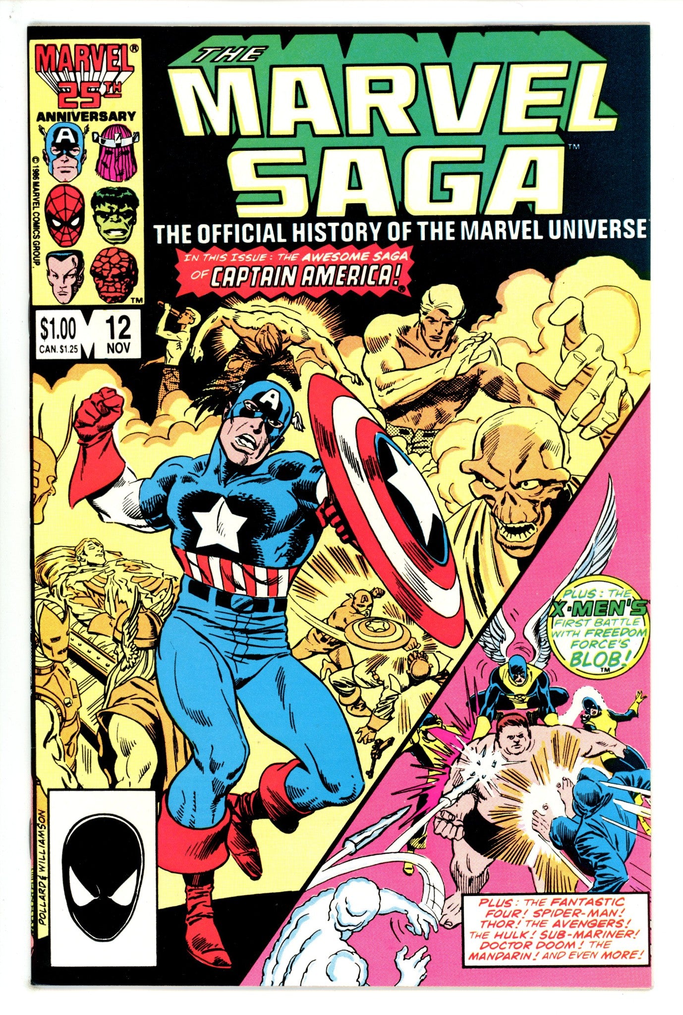 The Marvel Saga the Official History of the Marvel Universe 12 (1986)