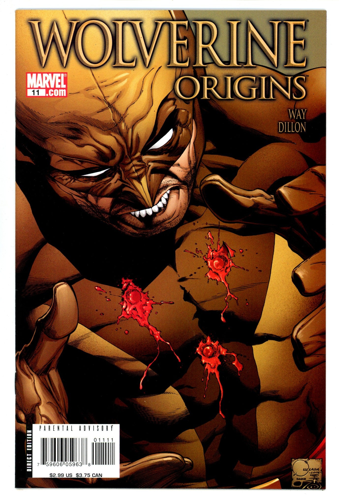 Wolverine: Origins 11 NM- (9.2) (2007) 