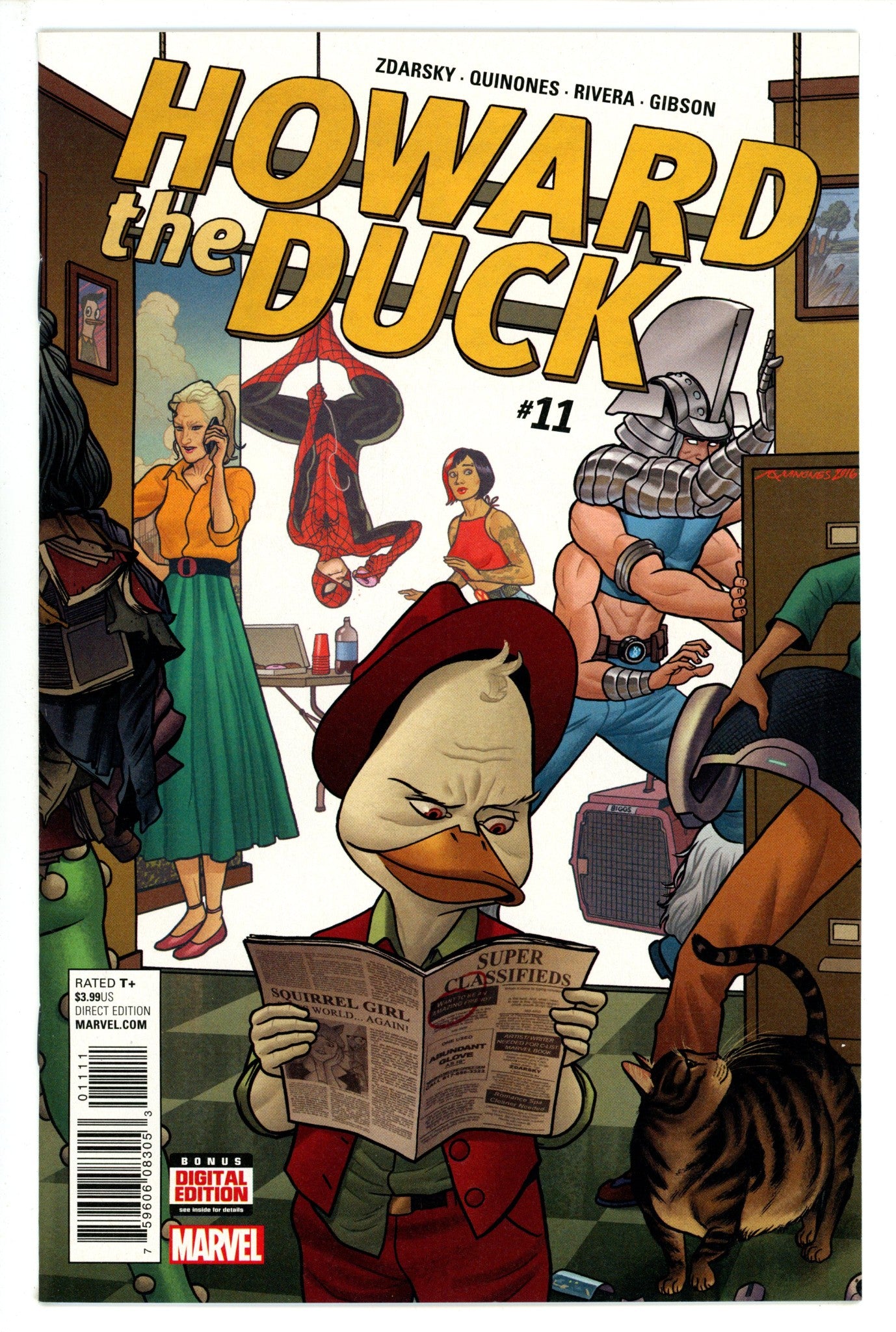 Howard the Duck Vol 5 11 High Grade (2016) 