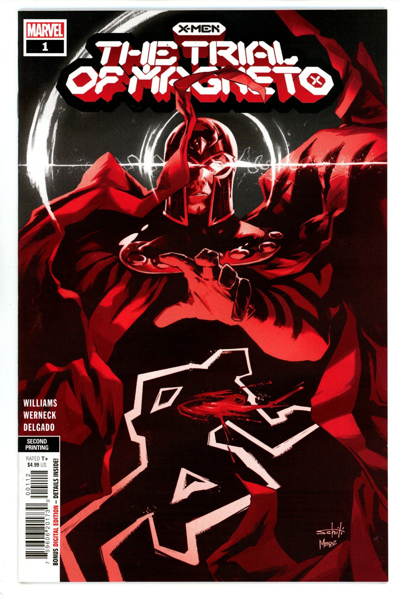 X-Men: The Trial of Magneto 1 High Grade (2021) 2nd Print 