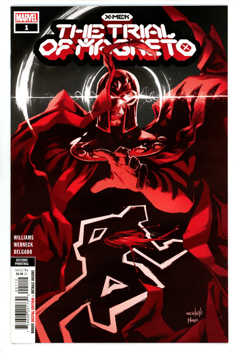X-Men: The Trial of Magneto 1 High Grade (2021) 2nd Print 