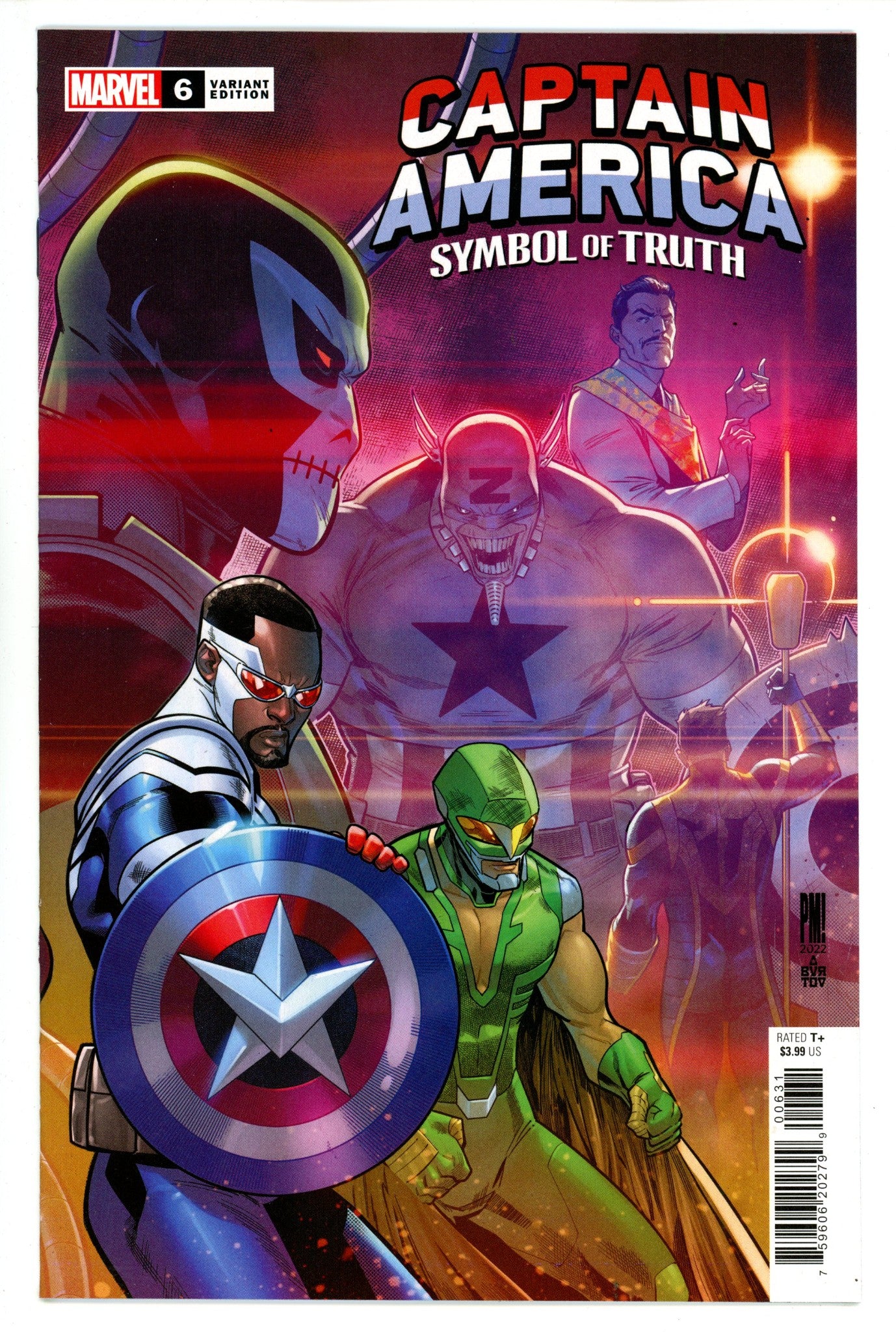 Captain America: Symbol of Truth 6 High Grade (2022) Medina Variant 