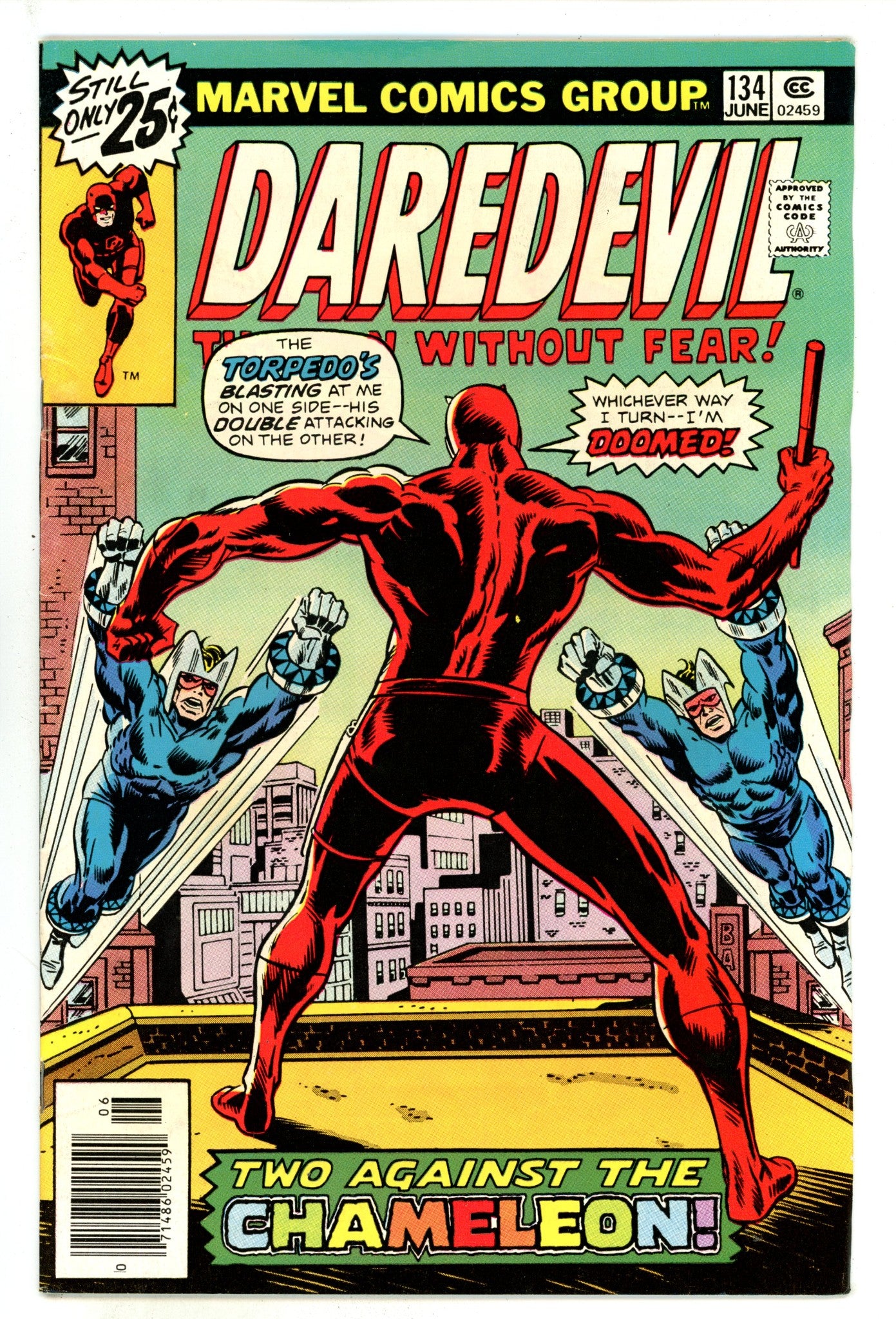 Daredevil Vol 1 134 FN/VF (7.0) (1976) 