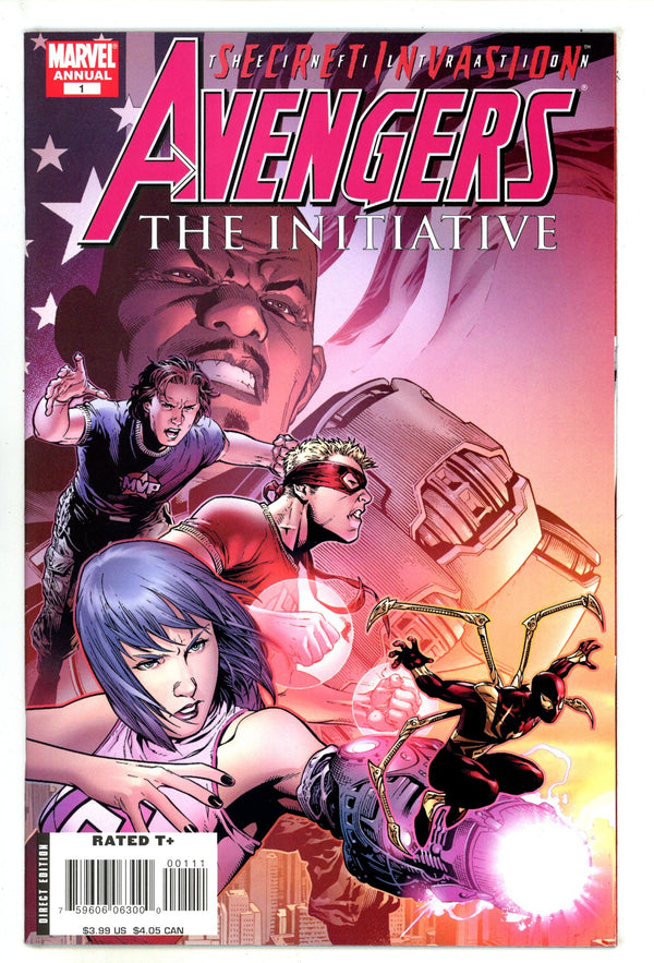 Avengers: The Initiative Annual 1 High Grade (2008)