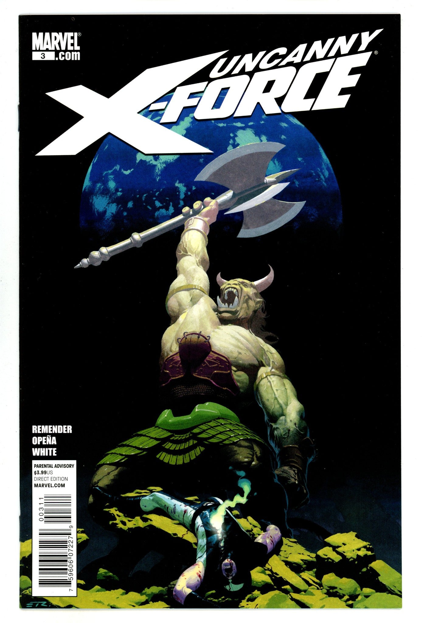 Uncanny X-Force Vol 1 3  High Grade  (2011)  