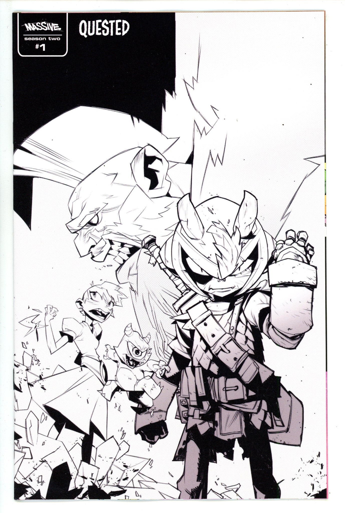 Quested Season 2 1 Jacinto B&W Incentive Variant NM- (2024)