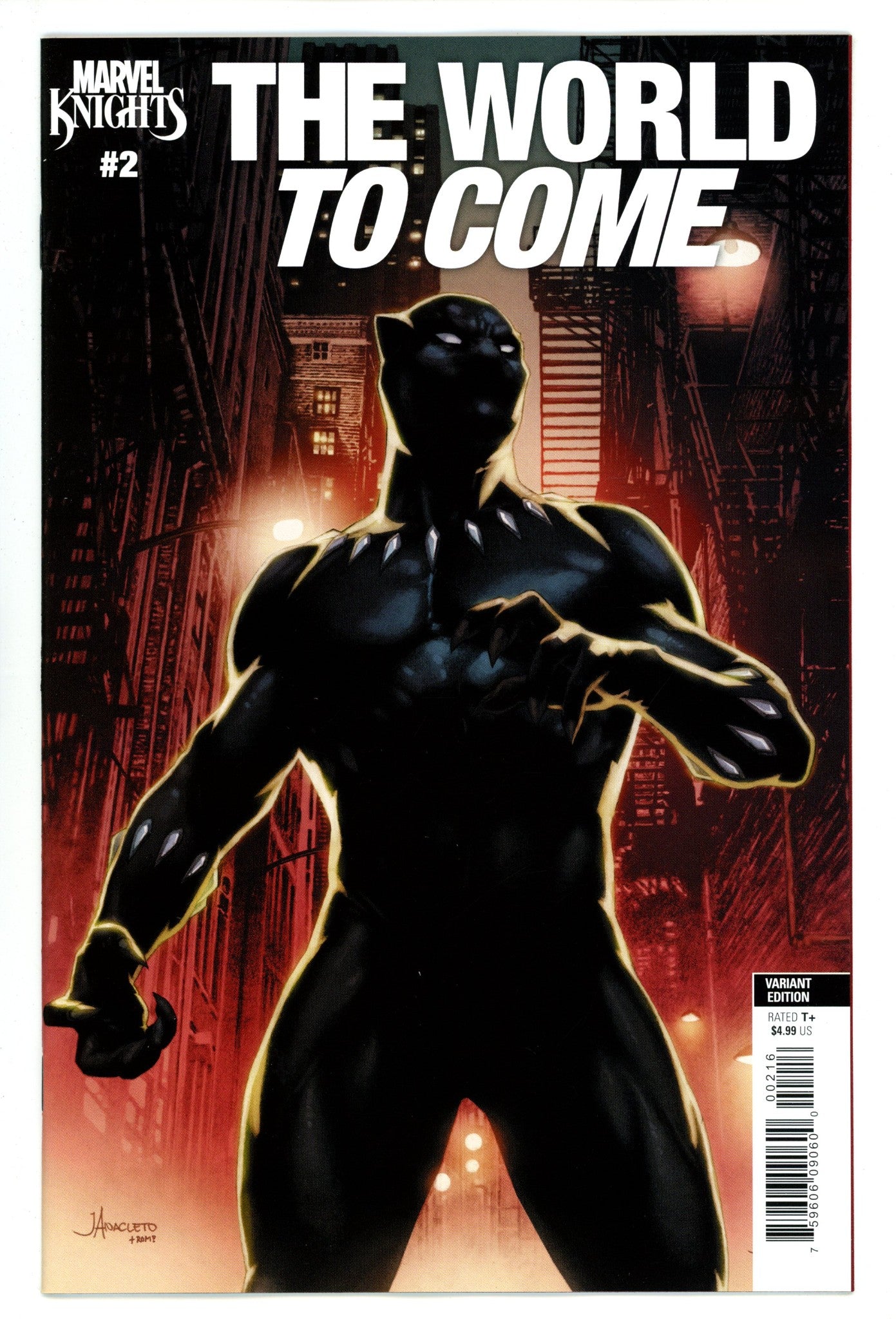 Marvel Knights: The World To Come 2 Anacleto Incentive Variant NM (2025)