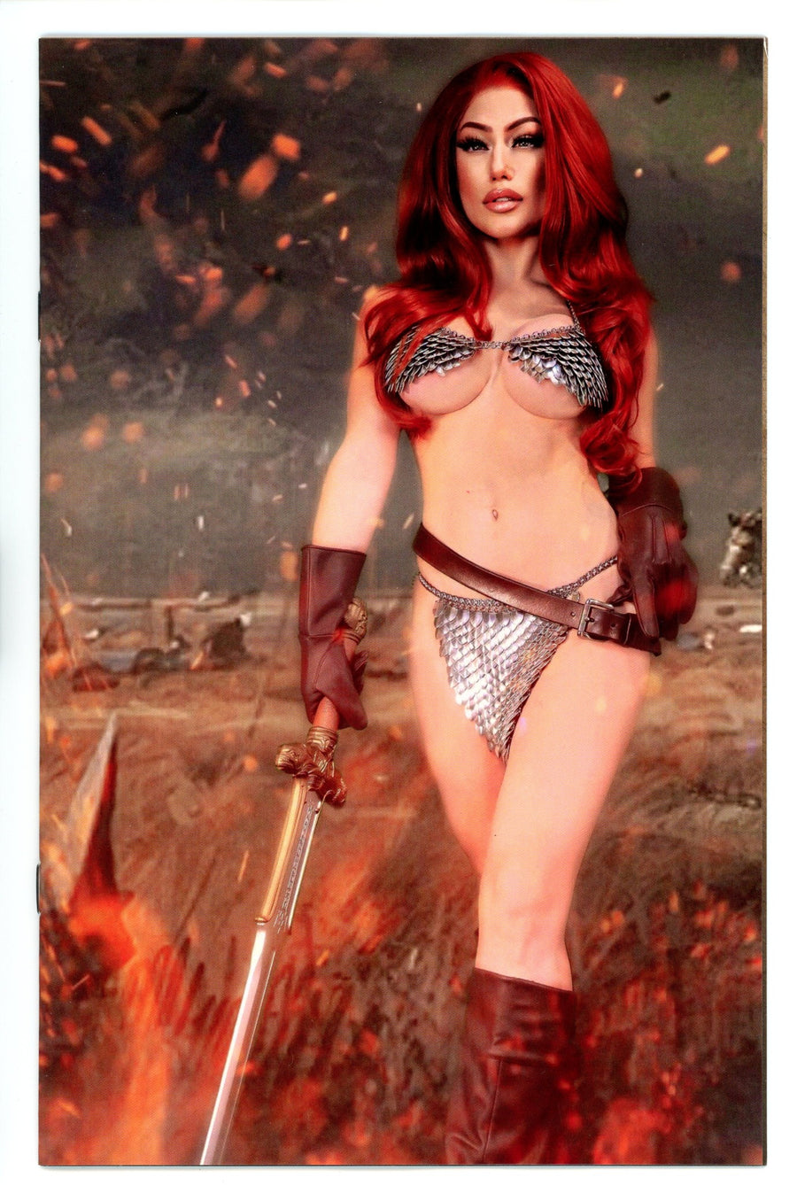 Red Sonja Empire Damned 3 Photo Virgin Incentive Variant (2024)
