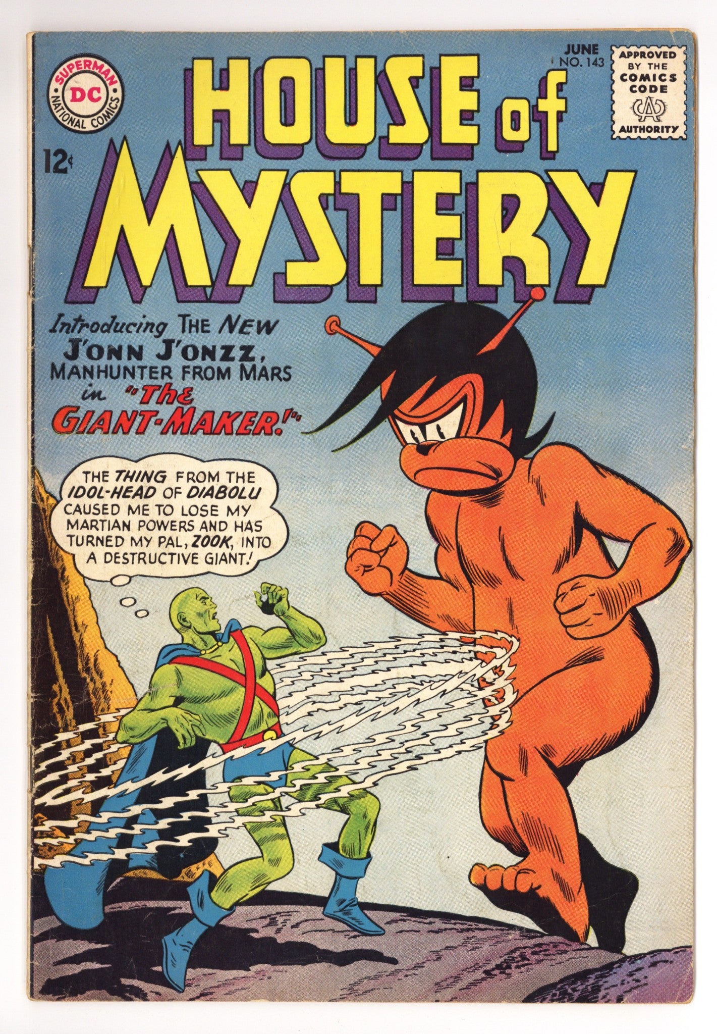 House of Mystery Vol 1 143 VG (4.0) (1964) 