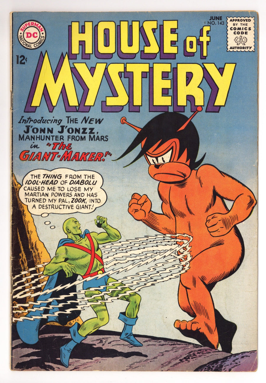 House of Mystery Vol 1 143 VG (4.0) (1964) 