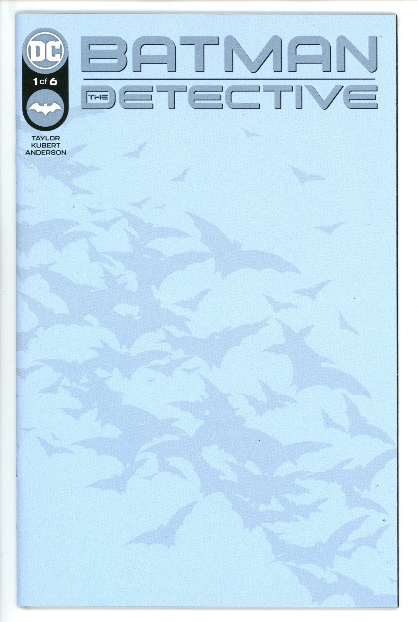 Batman: The Detective 1 Blank Variant (2021)