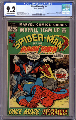 Marvel Team-Up Vol 1 3 CGC 9.2 (NM-) (1972)