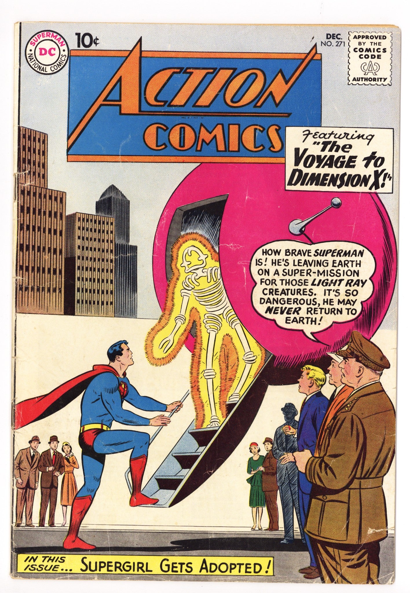 Action Comics Vol 1 271 VG (4.0) (1960) 