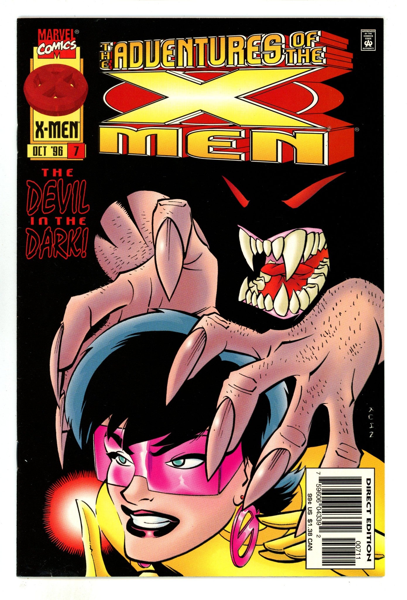The Adventures of the X-Men 7 High Grade (1996) 