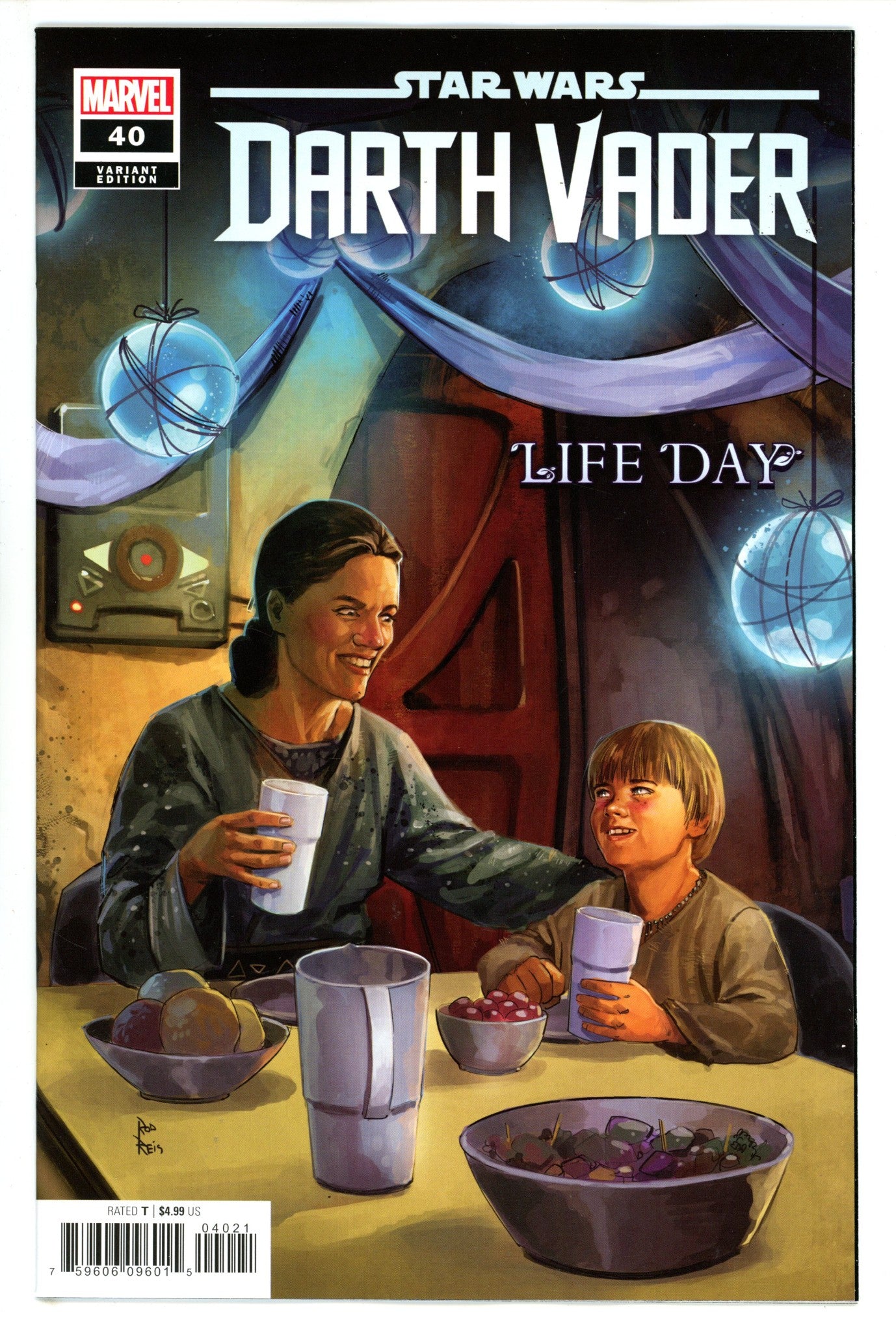 Star Wars Darth Vader Vol 2 40 Mundo Life Day Variant (2023)