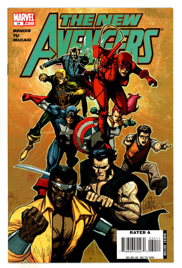 New Avengers Vol 1 34 High Grade (2007)