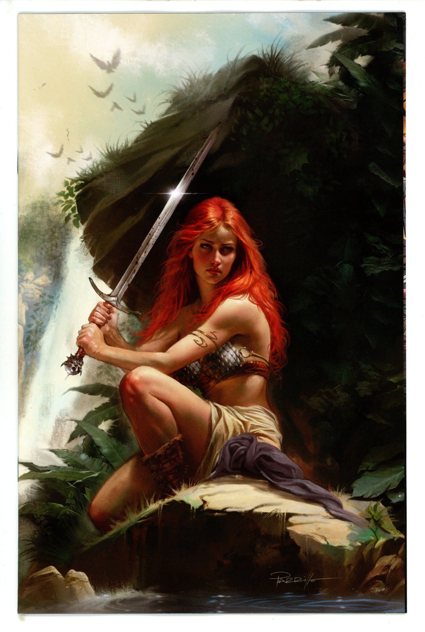 Red Sonja Vol 7 3 Parrillo Limited Virgin Variant VF/NM (2023)