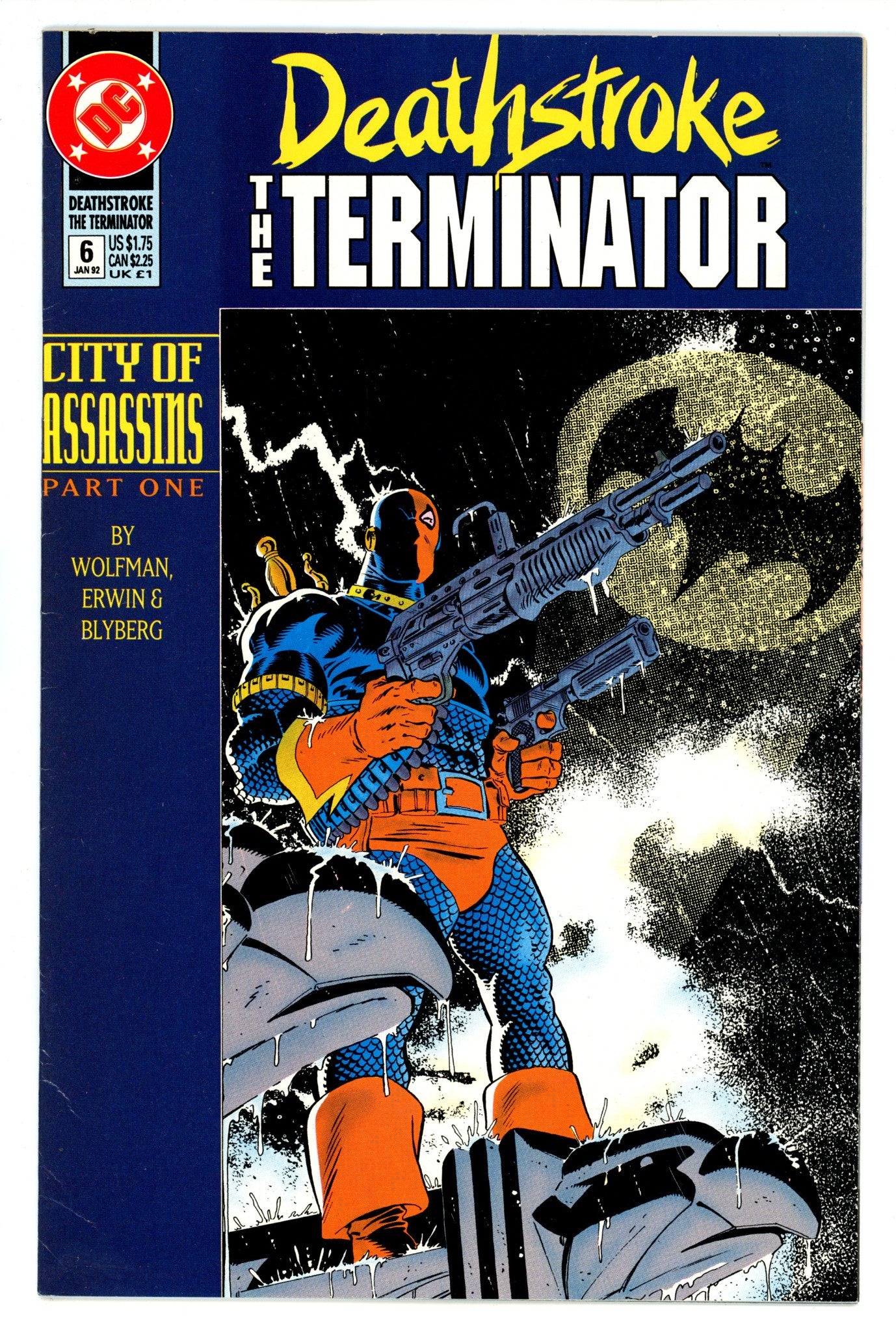 Deathstroke, the Terminator 6 High Grade (1992) 