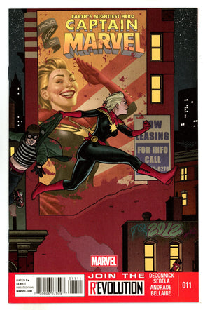 Captain Marvel Vol 8 11 High Grade (2013)