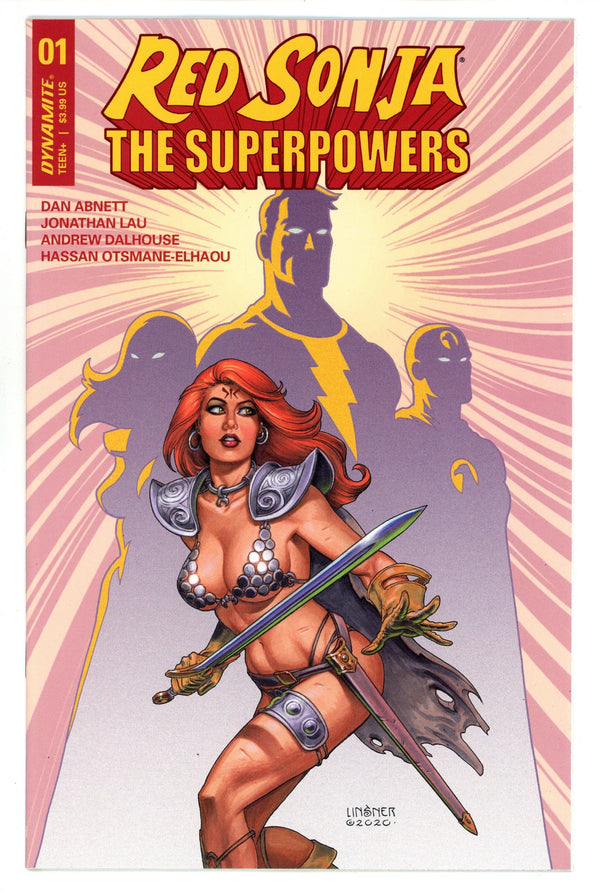 Red Sonja: The Superpowers 1 High Grade (2021) Linsner Variant