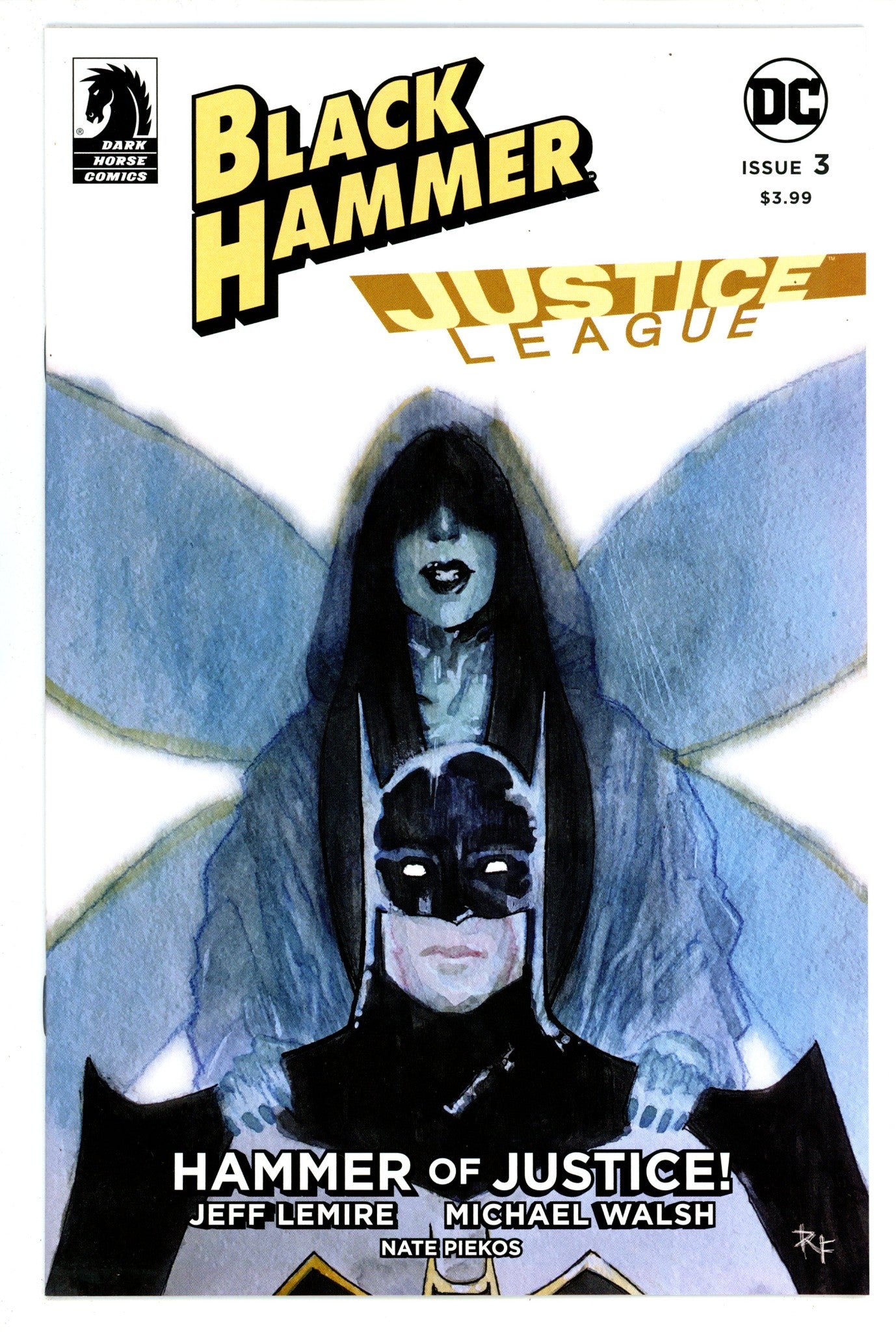 Black Hammer / Justice League: Hammer of Justice! 3 High Grade (2019) Fawkes Variant 