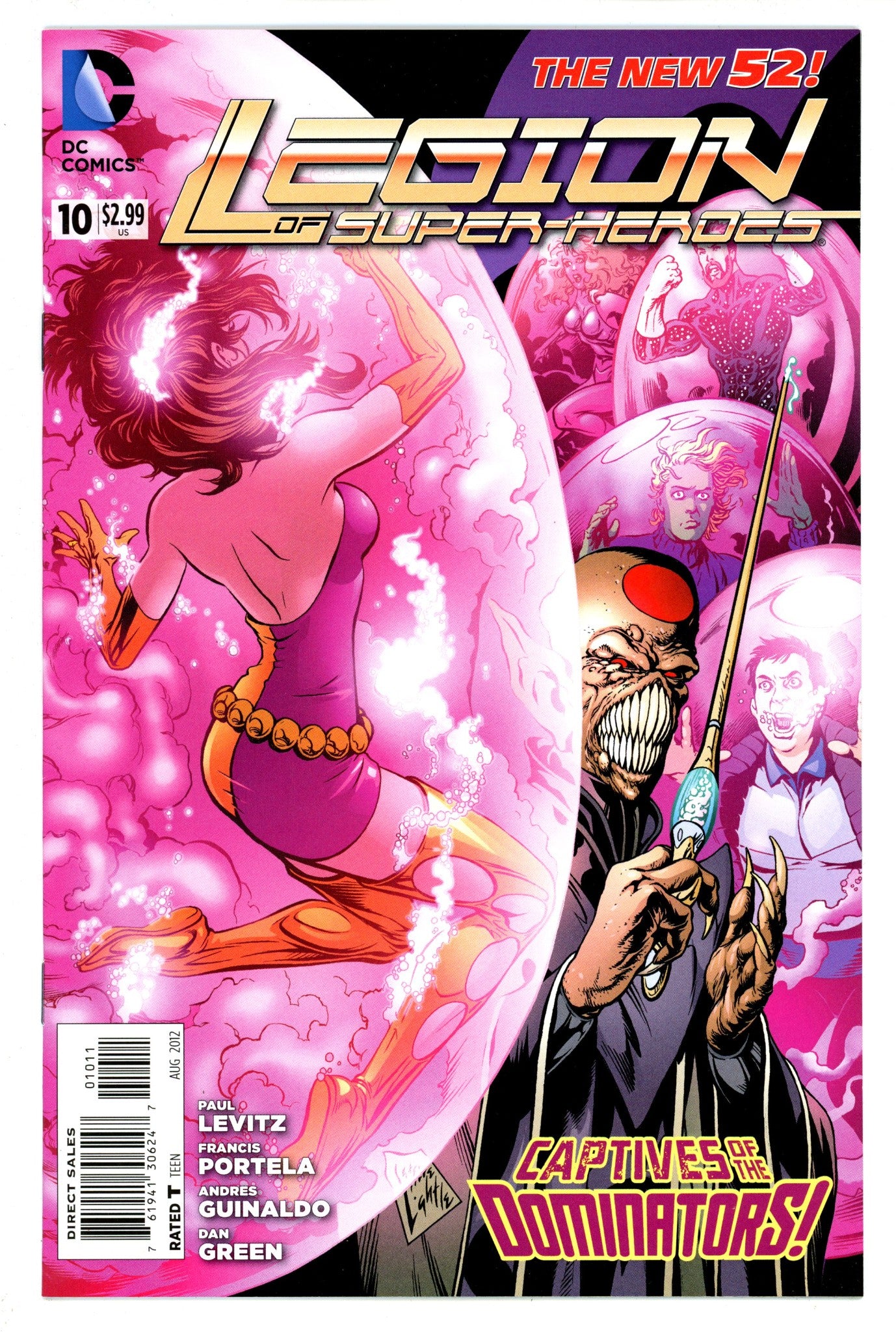 Legion of Super-Heroes Vol 7 10 High Grade (2012) 
