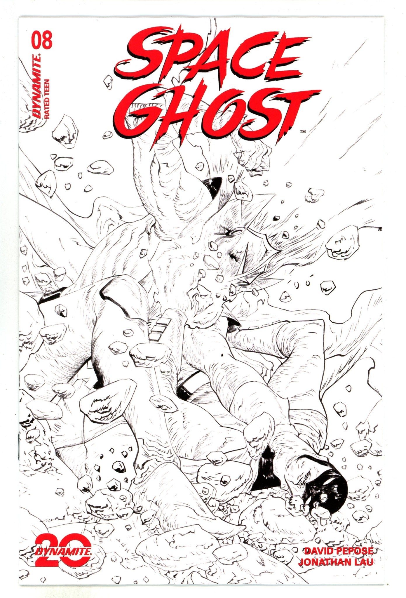 Space Ghost 8 Lee B&W Incentive Variant (2024)