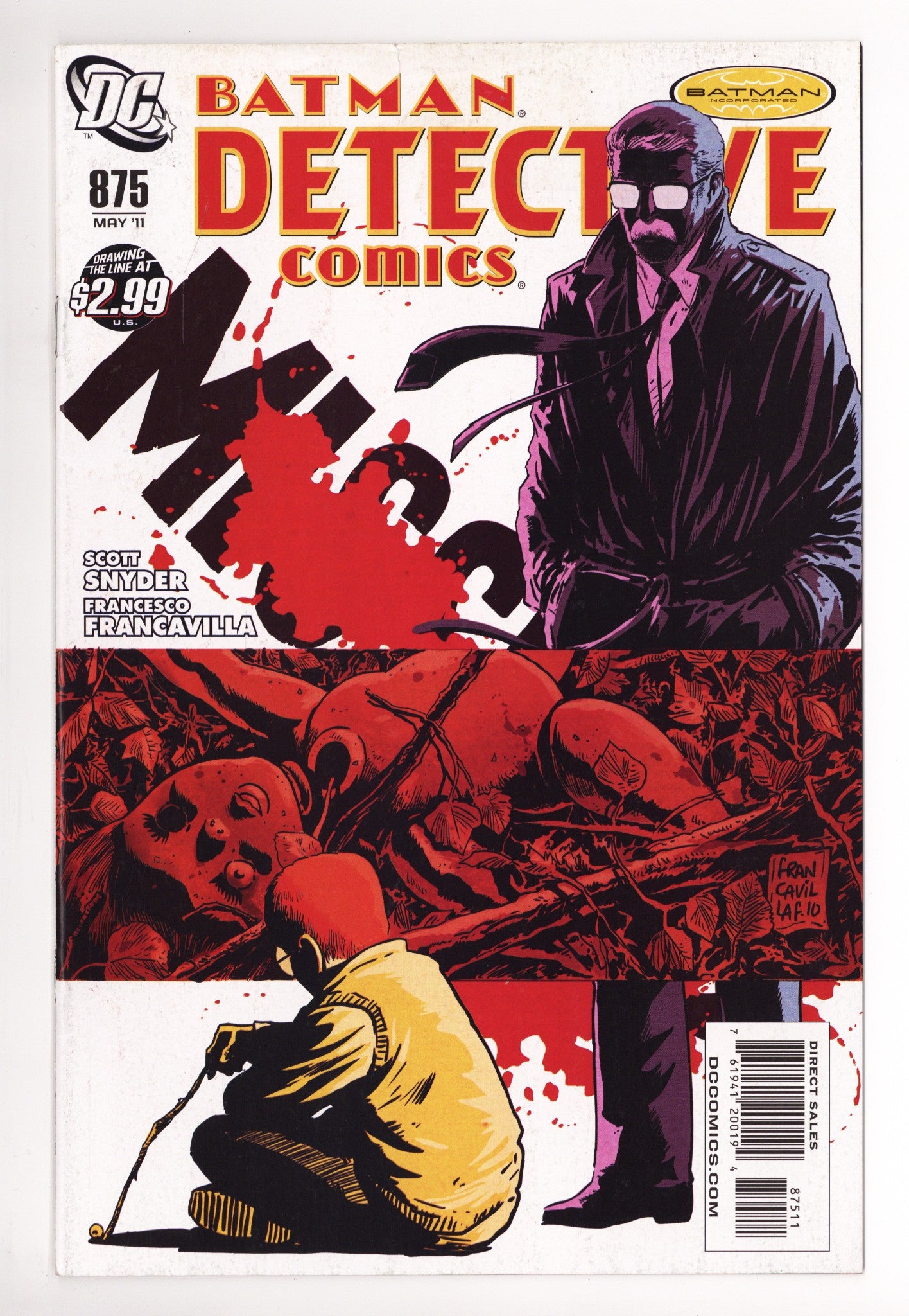 Detective Comics Vol 1 875 Low Grade (2011) 