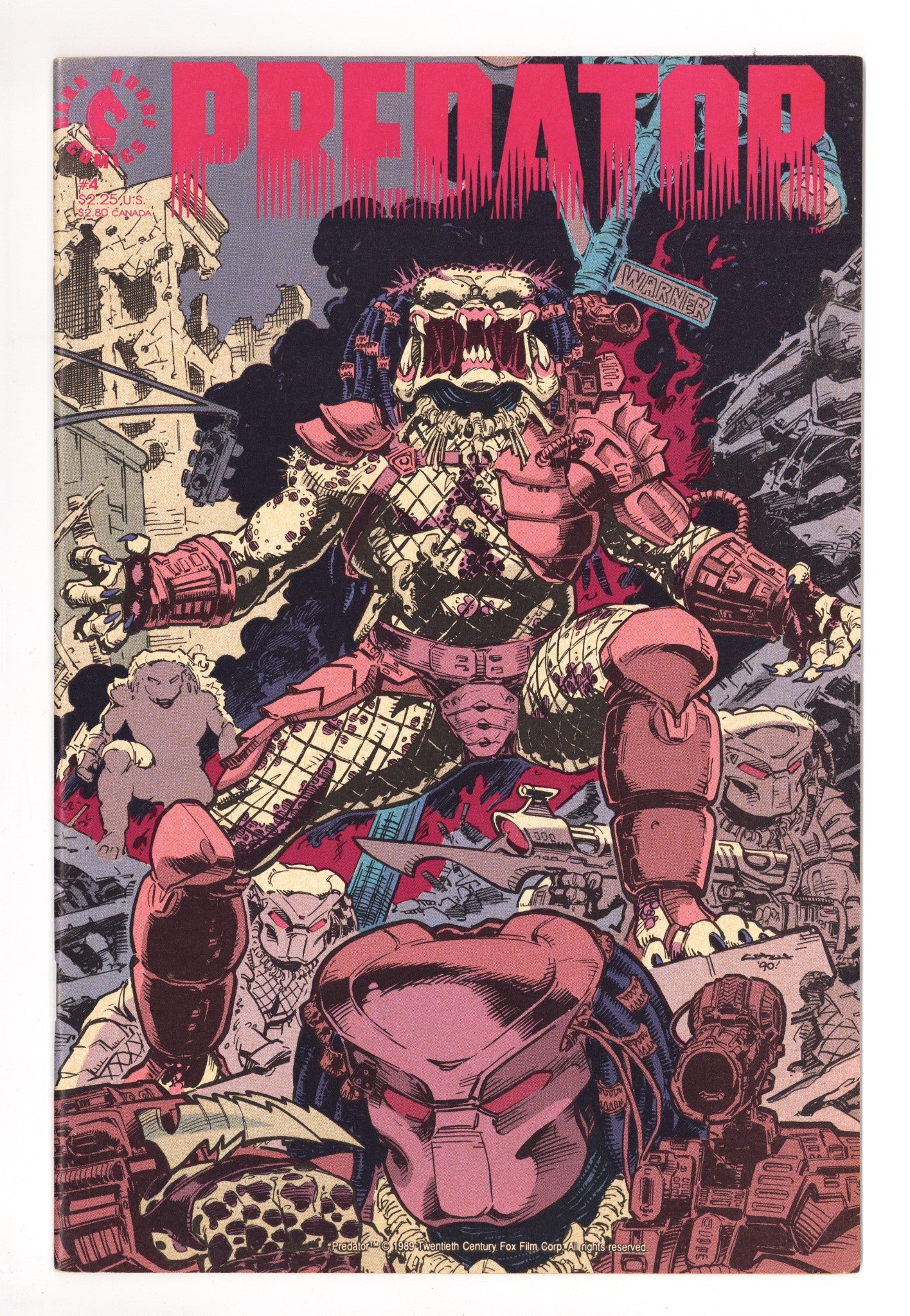 Predator Vol 1 4 High Grade (1990) 