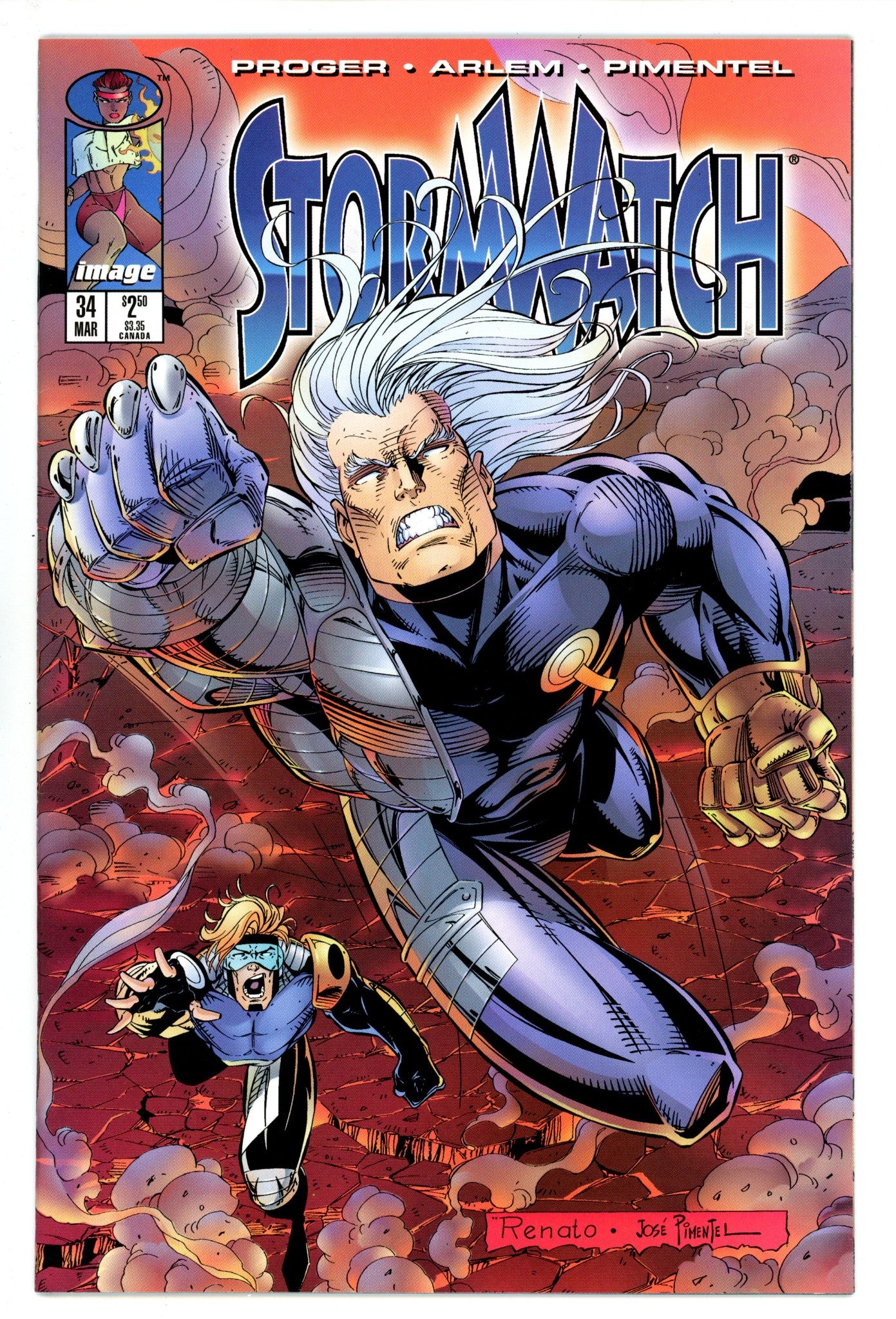 Stormwatch Vol 1 34 High Grade (1996) 