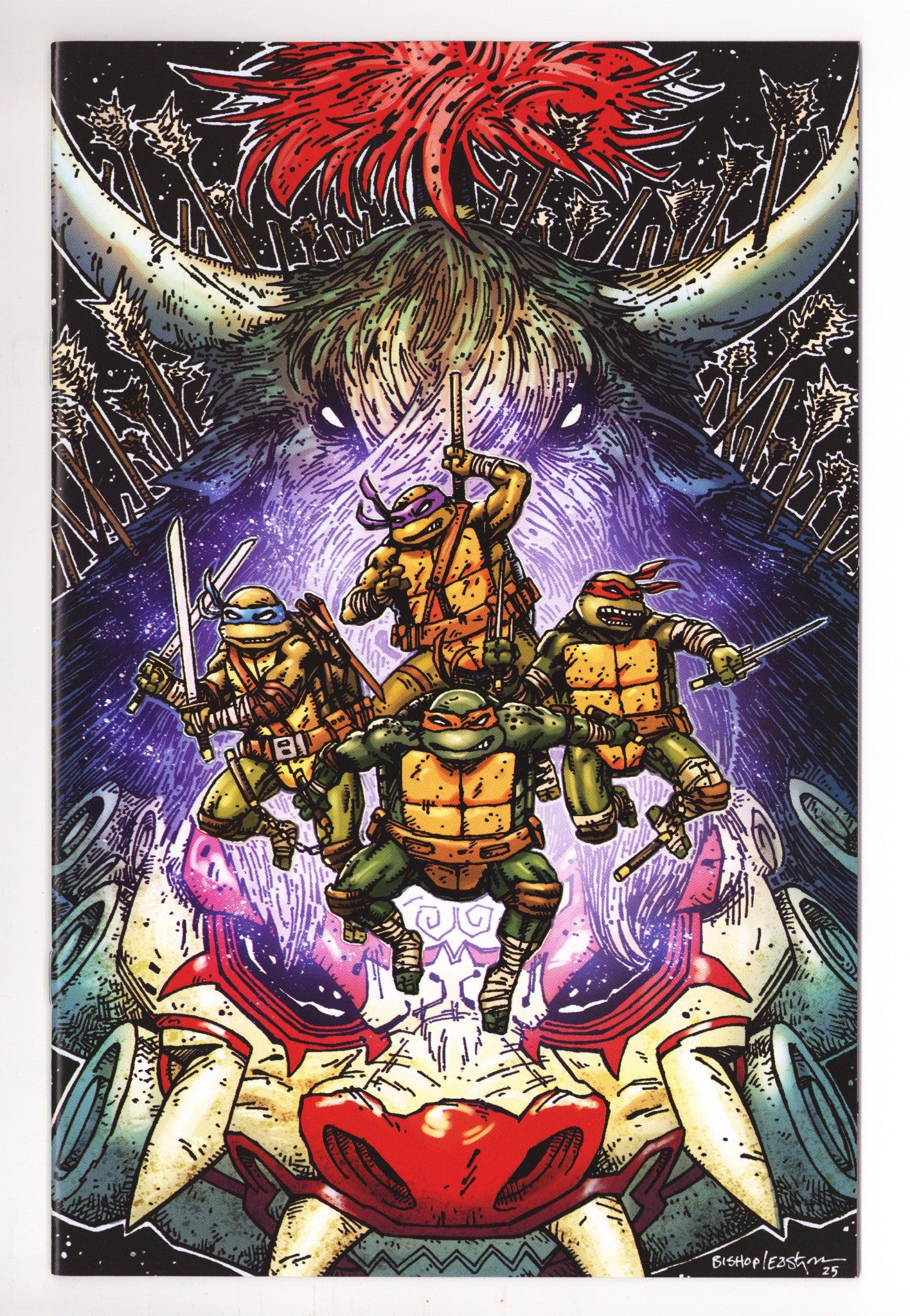 Teenage Mutant Ninja Turtles Vol 6 13 Bishop Virgin Incentive NM (2025)