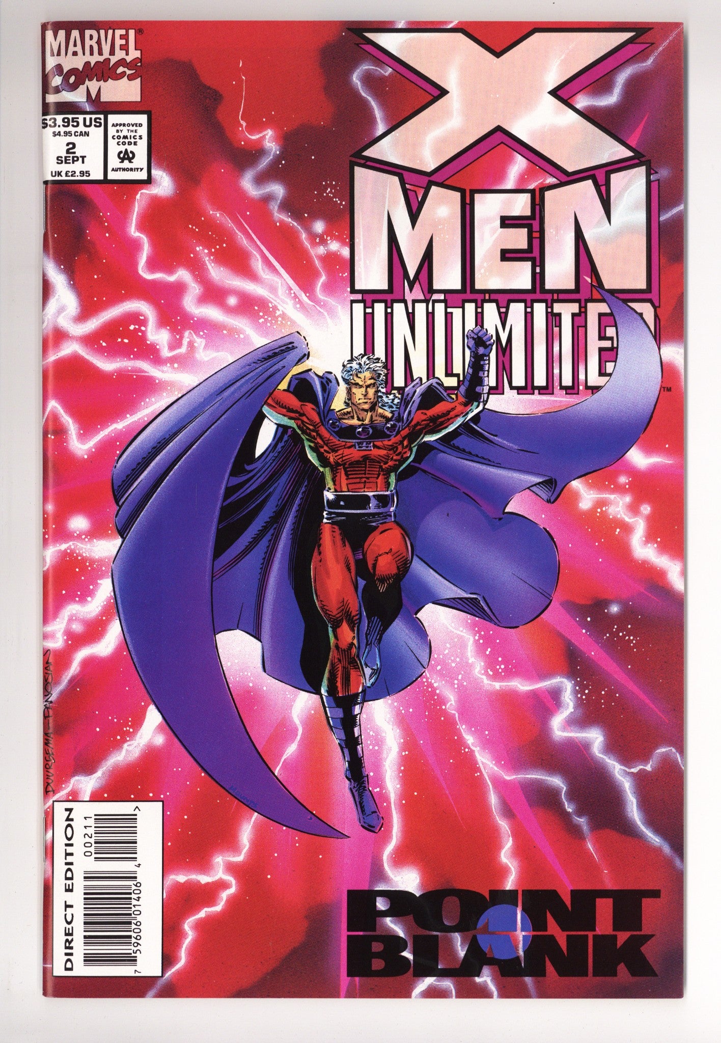 X-Men Unlimited Vol 1 2 Mid Grade (1993) 