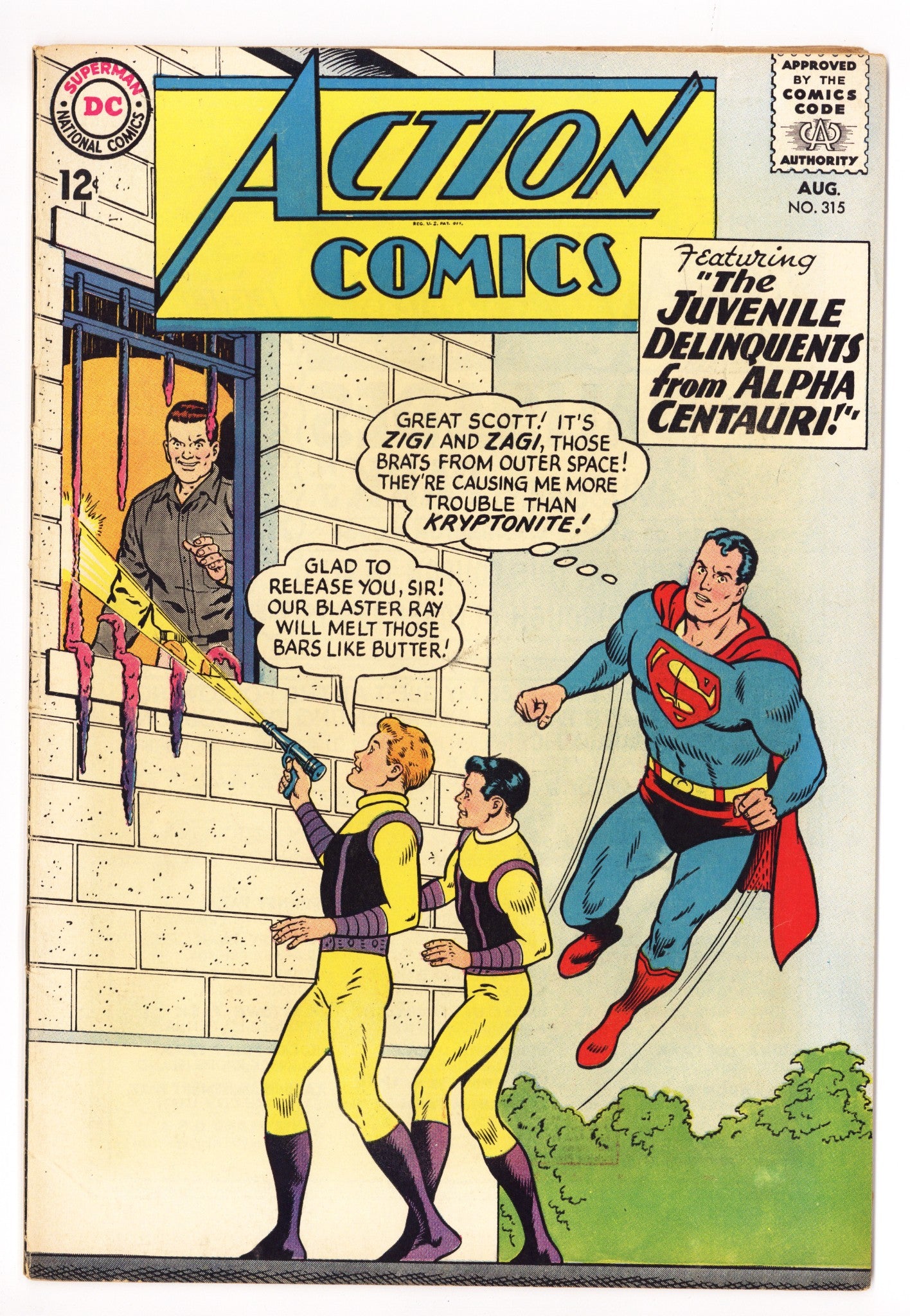 Action Comics Vol 1 315 VG/FN (5.0) (1964) 